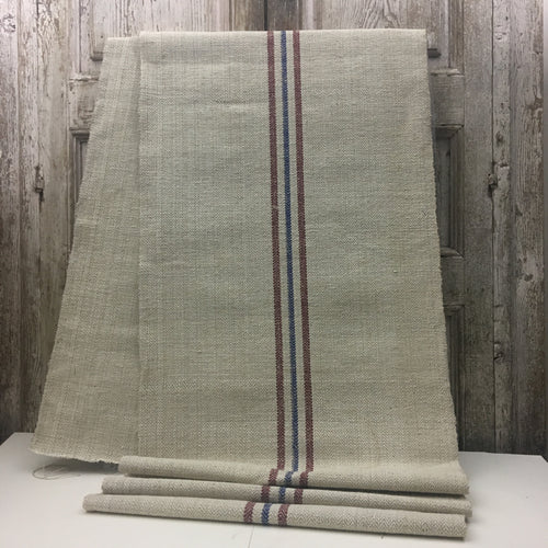 linen canvas hemp lino canapa teli runner europa stripes strisce naturale raw